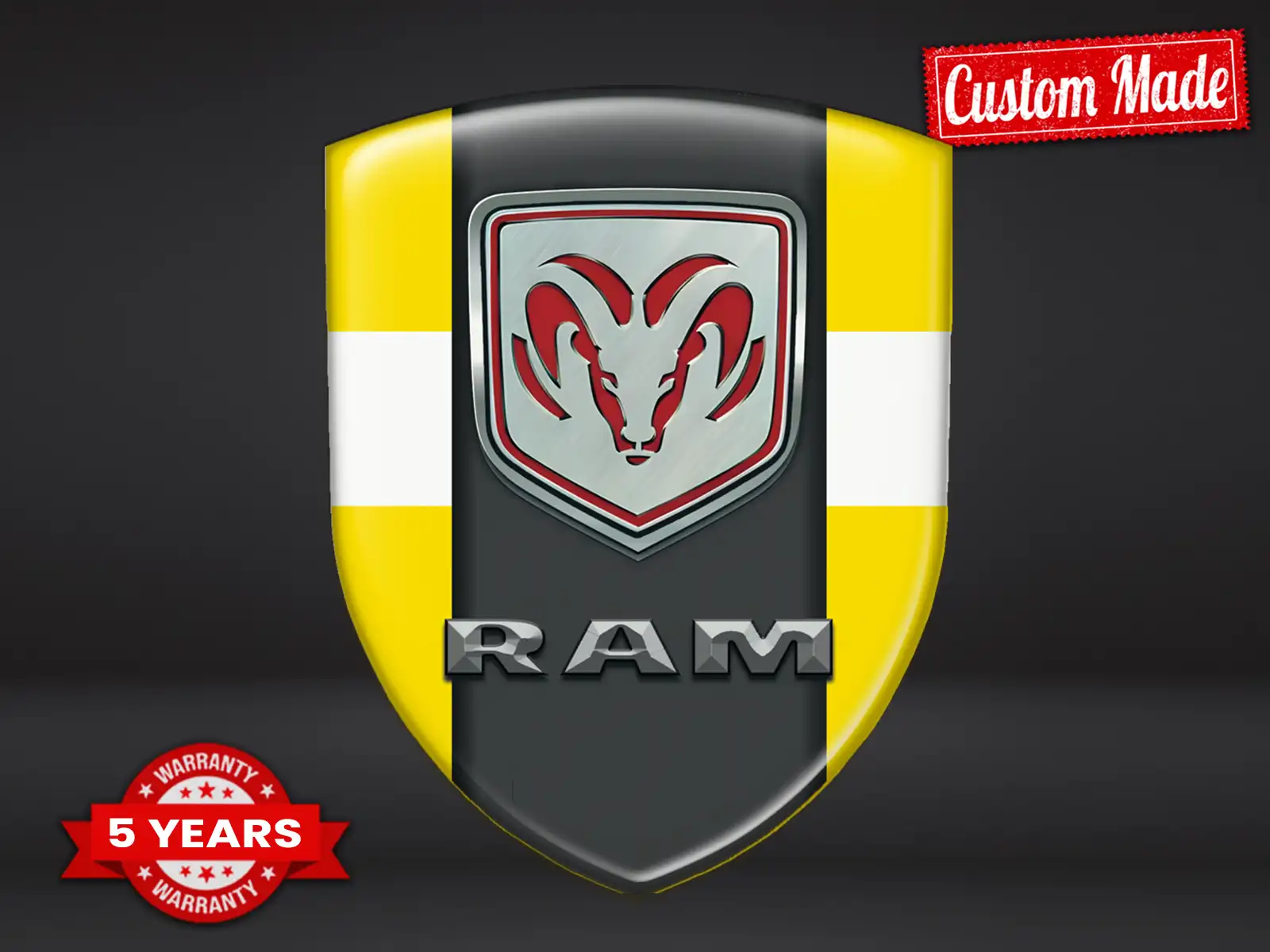 Dodge Autodekor Sticker Modern Stilvoll Robust Pro